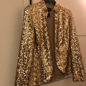 Sequin blazer brand London Jean